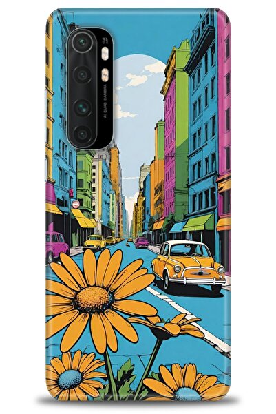 kılıfevreni حافظة متوافقة مع هاتف Xiaomi Mi Note 10 Lite + واقي شاشة من السير...