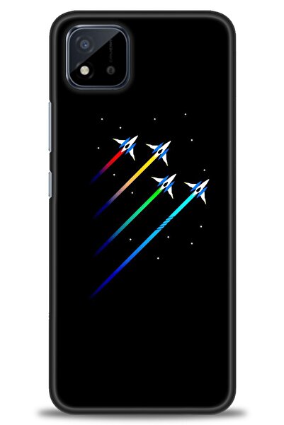 kılıfevreni غطاء متوافق مع هاتف Realme C11 2021 A+ Plus غطاء HD مطبوع - غطاء ...