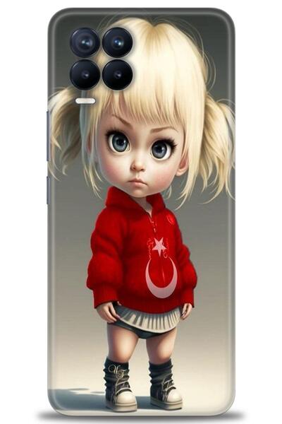 realme 8 Compatible A+ Plus Case + Ceramic Unbreakable Screen Protector - 243