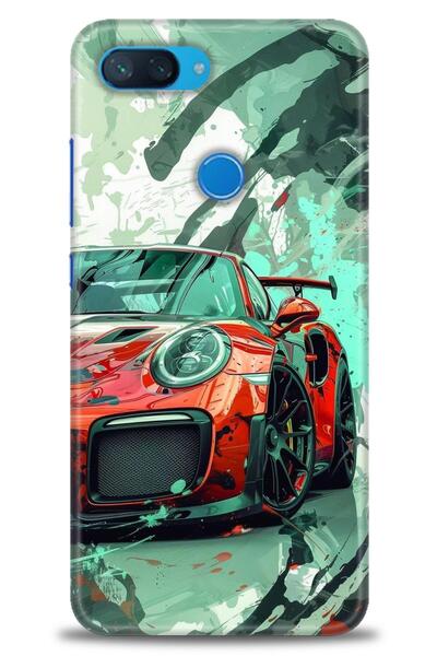 kılıfevreni غطاء متوافق مع هاتف Xiaomi Mi 8 Lite A+ Plus HD مطبوع - غطاء من ا...