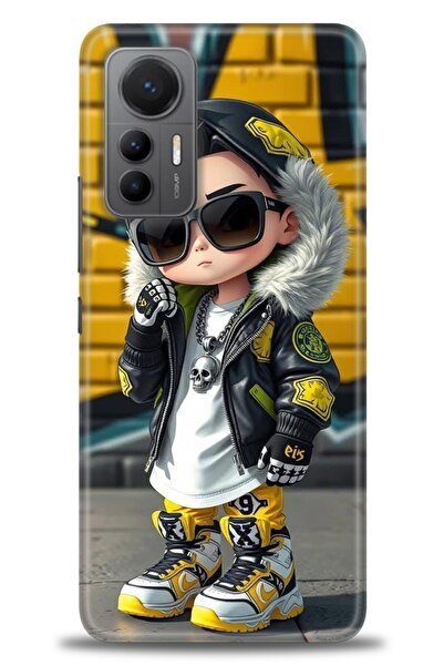 kılıfevreni غطاء متوافق مع هاتف Xiaomi Mi 12 Lite A+ Plus غطاء HD مطبوع - غطا...