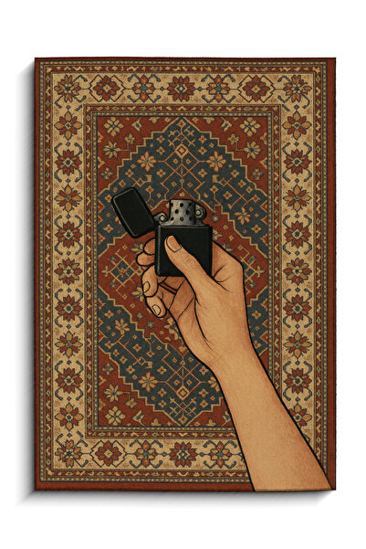 Rugs Modern Halı MOSSO Πολύχρωμο Χειροποίητο Υφαντό Χαλί με Μοντέρνα Διακοσμη...