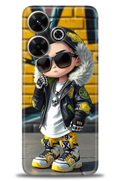 kılıfevreni جراب متوافق مع هاتف Xiaomi Redmi 13 4G A+ Plus + واقي شاشة سيرامي...