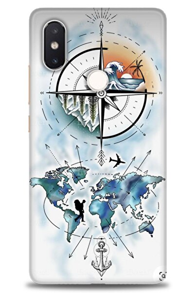 kılıfevreni حافظة متوافقة مع هاتف Xiaomi Mi 8 SE + واقي شاشة من السيراميك غير...