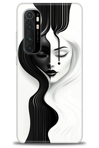 kılıfevreni حافظة متوافقة مع هاتف Xiaomi Mi Note 10 Lite + واقي شاشة من السير...