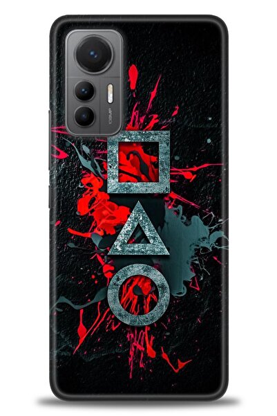 kılıfevreni غطاء متوافق مع هاتف Xiaomi Mi 12 Lite A+ Plus غطاء HD مطبوع - غطا...