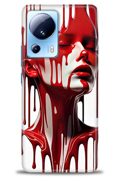 kılıfevreni غطاء متوافق مع هاتف Xiaomi Mi 13 Lite A+ Plus HD مطبوع - غطاء من ...