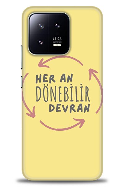 kılıfevreni جراب متوافق مع هاتف Xiaomi Mi 13 + واقي شاشة سيراميك غير قابل للك...