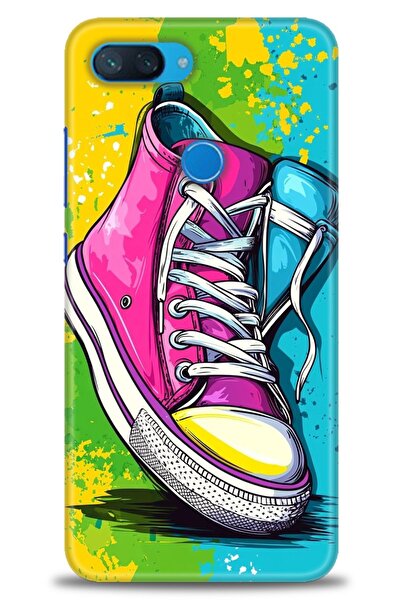 kılıfevreni غطاء متوافق مع هاتف Xiaomi Mi 8 Lite A+ Plus HD مطبوع - غطاء من ا...