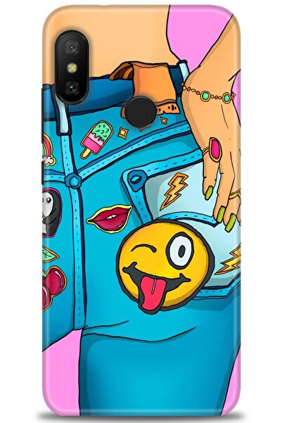 kılıfevreni غطاء متوافق مع هاتف Xiaomi Mi A2 Lite A+ Plus HD مطبوع - غطاء من ...