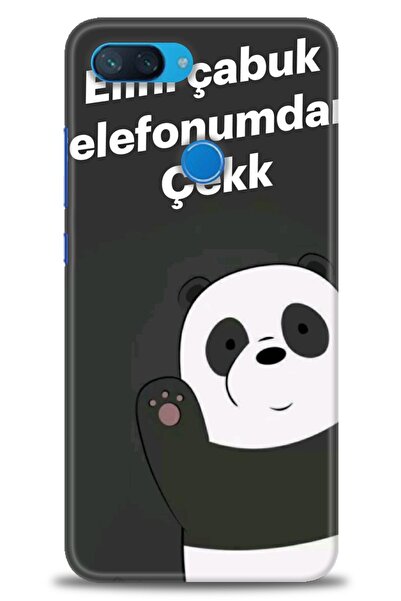 kılıfevreni غطاء متوافق مع هاتف Xiaomi Mi 8 Lite A+ Plus HD مطبوع - غطاء من ا...