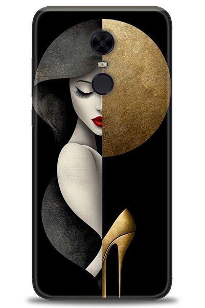 kılıfevreni جراب متوافق مع هاتف Xiaomi Redmi 5 Plus A+ Plus + واقي شاشة سيرام...