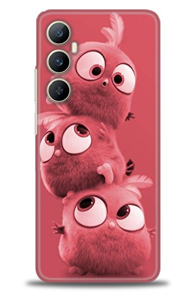 realme حافظة A+ Plus متوافقة مع شبكة الجيل الرابع C65 + واقي شاشة سيراميك غير...