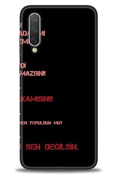 kılıfevreni غطاء متوافق مع هاتف Xiaomi Mi 9 Lite A+ Plus HD مطبوع - غطاء من ا...