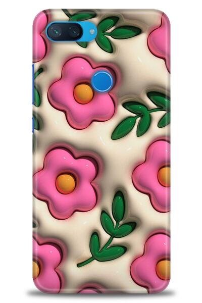 kılıfevreni غطاء متوافق مع هاتف Xiaomi Mi 8 Lite A+ Plus غطاء HD مطبوع - غطاء...