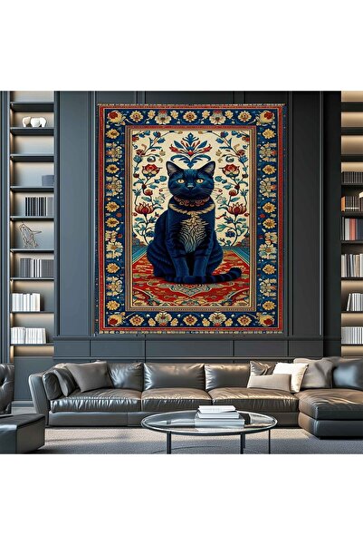 Else Dekor Mystical Cat Pattern Wall Cloth Wall Tapestry Wall Tapestry