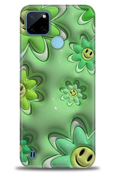 realme حافظة متوافقة مع A+ Plus + واقي شاشة من السيراميك غير قابل للكسر - 120