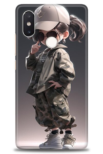 kılıfevreni غطاء متوافق مع هاتف Xiaomi Mi 8 SE A+ Plus غطاء HD مطبوع - غطاء م...