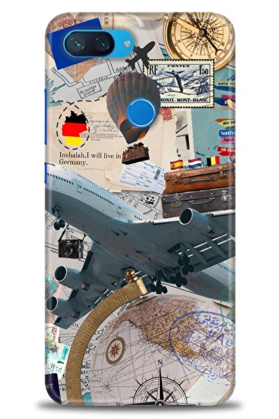 kılıfevreni غطاء متوافق مع هاتف Xiaomi Mi 8 Lite A+ Plus HD مطبوع - غطاء من ا...