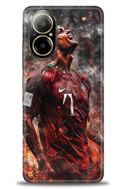 kılıfevreni جراب A+ Plus متوافق مع هاتف Realme 12 Lite 4G + واقي شاشة سيراميك...