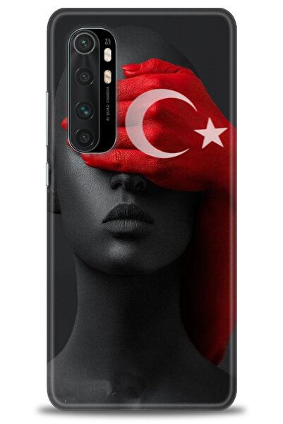 kılıfevreni حافظة متوافقة مع هاتف Xiaomi Mi Note 10 Lite + واقي شاشة من السير...