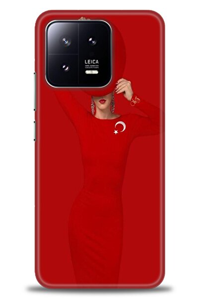 kılıfevreni جراب متوافق مع هاتف Xiaomi Mi 13 + واقي شاشة من السيراميك غير قاب...