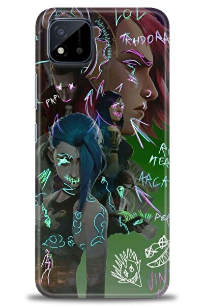 kılıfevreni غطاء متوافق مع هاتف Realme C11 2021 A+ Plus غطاء HD مطبوع - غطاء ...