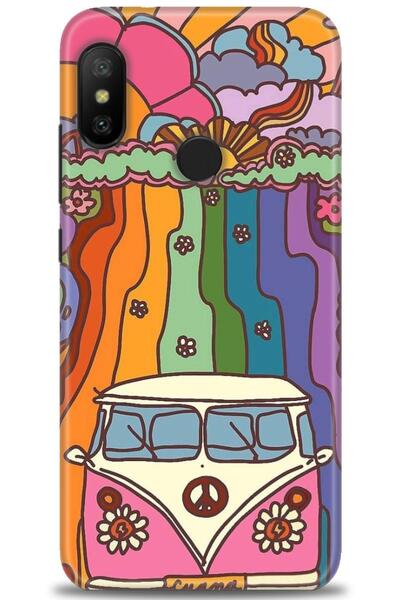 kılıfevreni غطاء متوافق مع هاتف Xiaomi Mi A2 Lite A+ Plus HD مطبوع - غطاء من ...