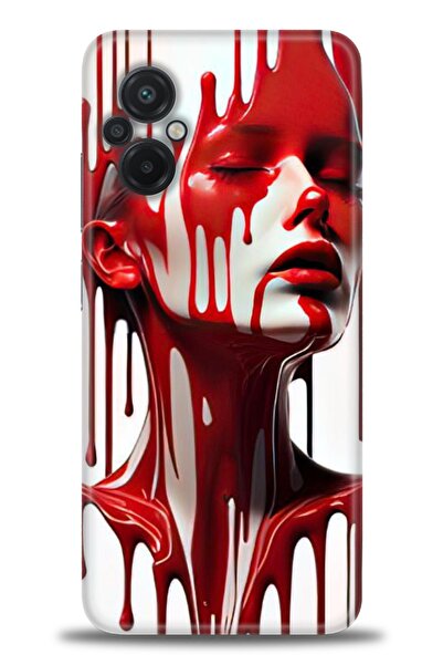 kılıfevreni غطاء متوافق مع هاتف Xiaomi Poco M5 A+ Plus غطاء HD مطبوع - غطاء م...