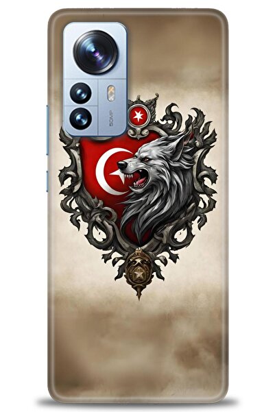 kılıfevreni حافظة متوافقة مع هاتف Xiaomi Mi 12 Pro + واقي شاشة من السيراميك غ...