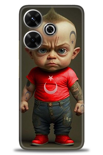 kılıfevreni جراب متوافق مع هاتف Xiaomi Redmi 13 4G A+ Plus + واقي شاشة سيرامي...