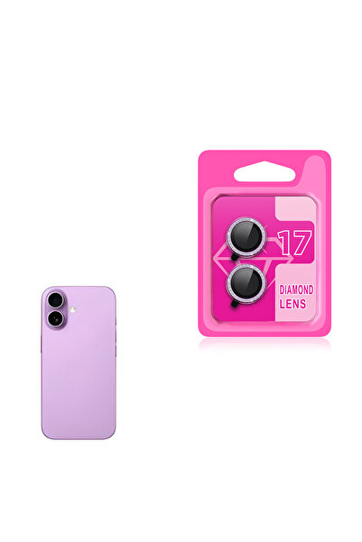 BUTAM BİLİŞİM iPhone 17 Zore Cl-06 Camera Lens Protector - Light Purple
