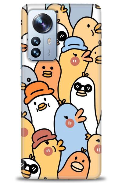 kılıfevreni حافظة متوافقة مع هاتف Xiaomi Mi 12 Pro + واقي شاشة من السيراميك غ...