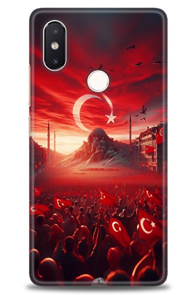 kılıfevreni حافظة متوافقة مع هاتف Xiaomi Mi 8 SE + واقي شاشة من السيراميك غير...