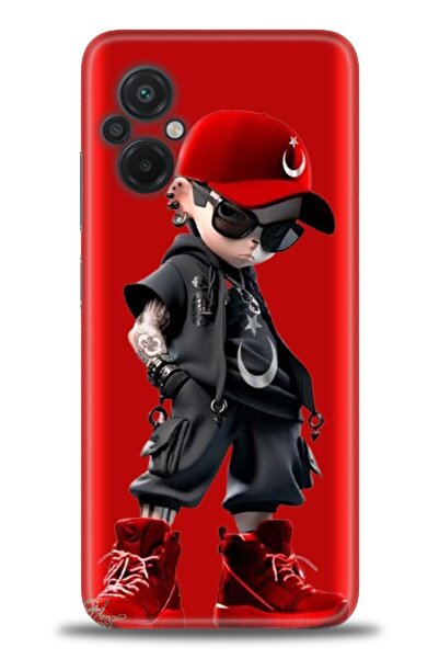 kılıfevreni غطاء متوافق مع هاتف Xiaomi Poco M5 A+ Plus غطاء HD مطبوع - غطاء م...