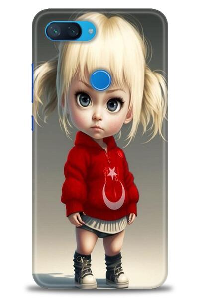 kılıfevreni غطاء متوافق مع هاتف Xiaomi Mi 8 Lite A+ Plus HD مطبوع - غطاء من ا...