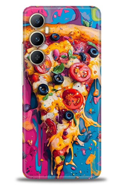 realme حافظة A+ Plus متوافقة مع شبكة الجيل الرابع C65 + واقي شاشة سيراميك غير...