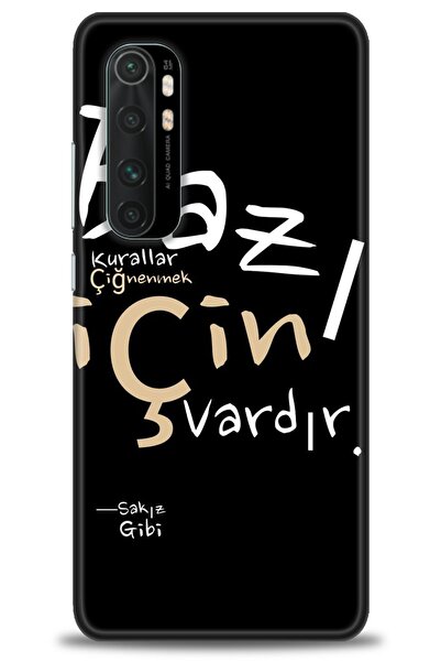 kılıfevreni حافظة متوافقة مع هاتف Xiaomi Mi Note 10 Lite + واقي شاشة من السير...