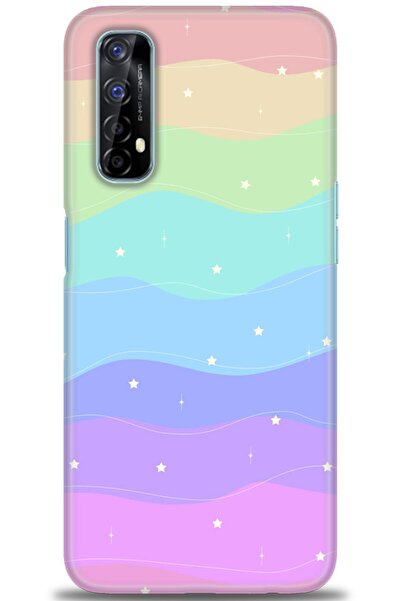 realme 7 حافظة متوافقة مع A+ Plus + واقي شاشة من السيراميك غير قابل للكسر - 423