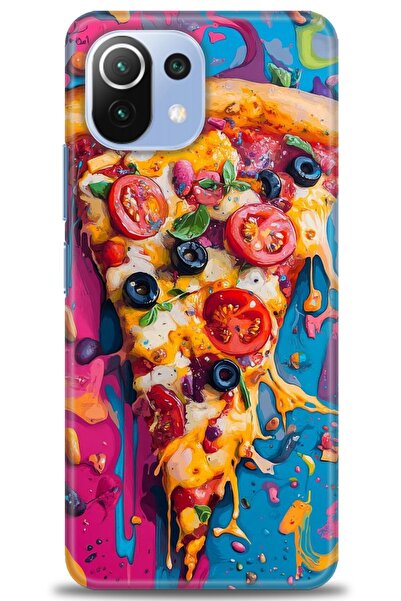 kılıfevreni غطاء متوافق مع هاتف Xiaomi Mi 11 Lite A+ Plus غطاء HD مطبوع - غطا...