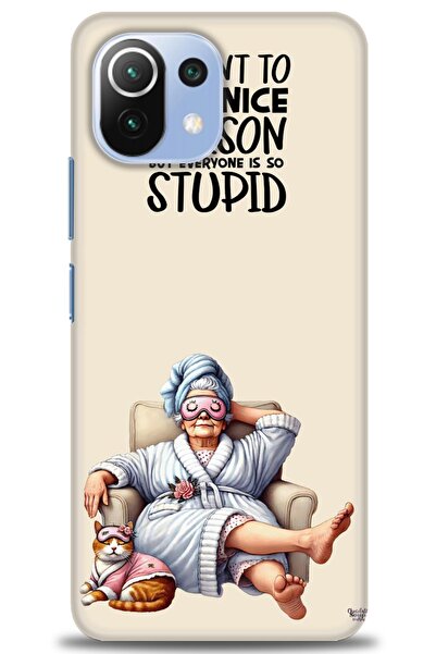 kılıfevreni غطاء متوافق مع هاتف Xiaomi Mi 11 Lite A+ Plus HD مطبوع - غطاء من ...