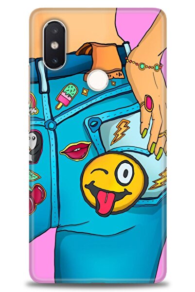 kılıfevreni حافظة متوافقة مع هاتف Xiaomi Mi 8 SE + واقي شاشة من السيراميك غير...