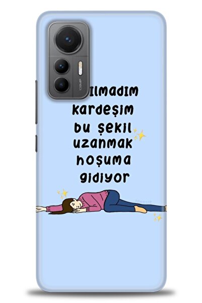 kılıfevreni غطاء متوافق مع هاتف Xiaomi Mi 12 Lite A+ Plus غطاء HD مطبوع - غطا...