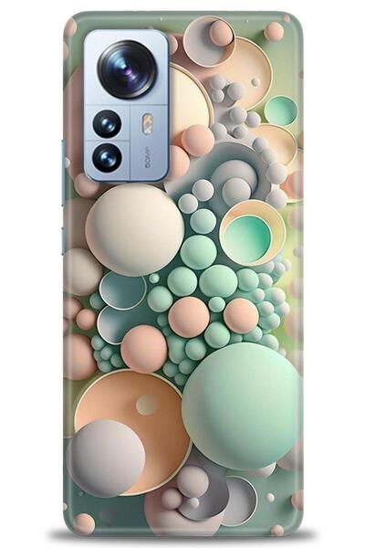 kılıfevreni حافظة متوافقة مع هاتف Xiaomi Mi 12 Pro + واقي شاشة من السيراميك غ...