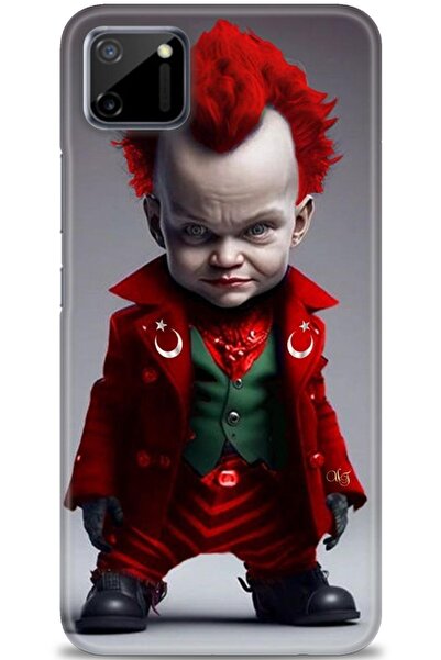 realme حافظة متوافقة مع C11 A+ Plus + واقي شاشة سيراميك غير قابل للكسر - 248