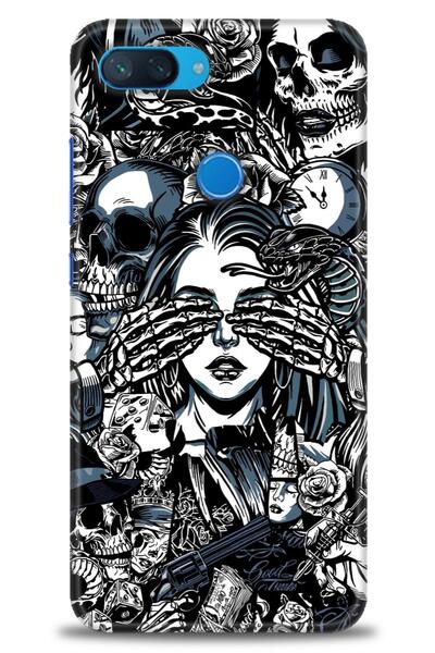 kılıfevreni غطاء متوافق مع هاتف Xiaomi Mi 8 Lite A+ Plus HD مطبوع - غطاء سيلي...