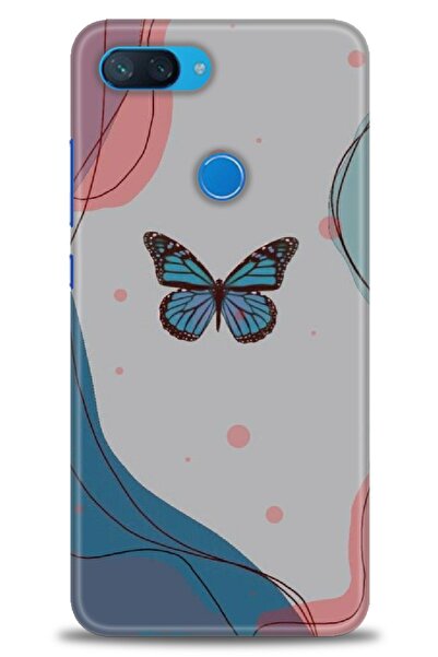 kılıfevreni غطاء متوافق مع هاتف Xiaomi Mi 8 Lite A+ Plus غطاء HD مطبوع - غطاء...