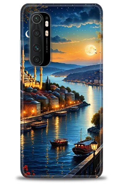 kılıfevreni حافظة متوافقة مع هاتف Xiaomi Mi Note 10 Lite + واقي شاشة من السير...