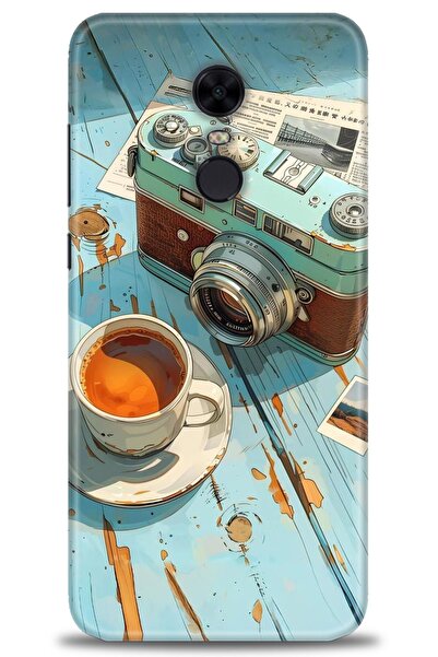 kılıfevreni جراب متوافق مع هاتف Xiaomi Redmi 5 Plus A+ Plus + واقي شاشة سيرام...