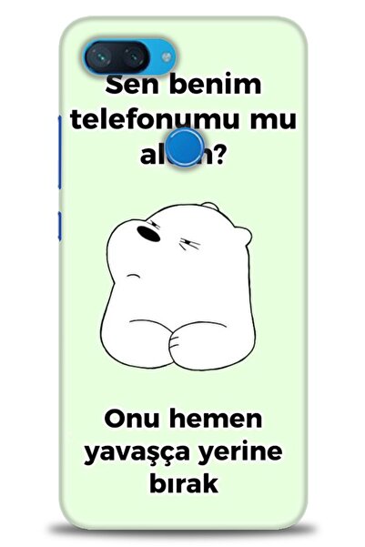 kılıfevreni غطاء متوافق مع هاتف Xiaomi Mi 8 Lite A+ Plus HD مطبوع - غطاء من ا...